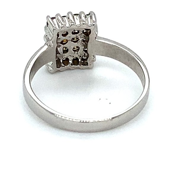 Fancy Colored Diamonds 1.00ct Solid 14K Gold Ring - Picture 4 of 6